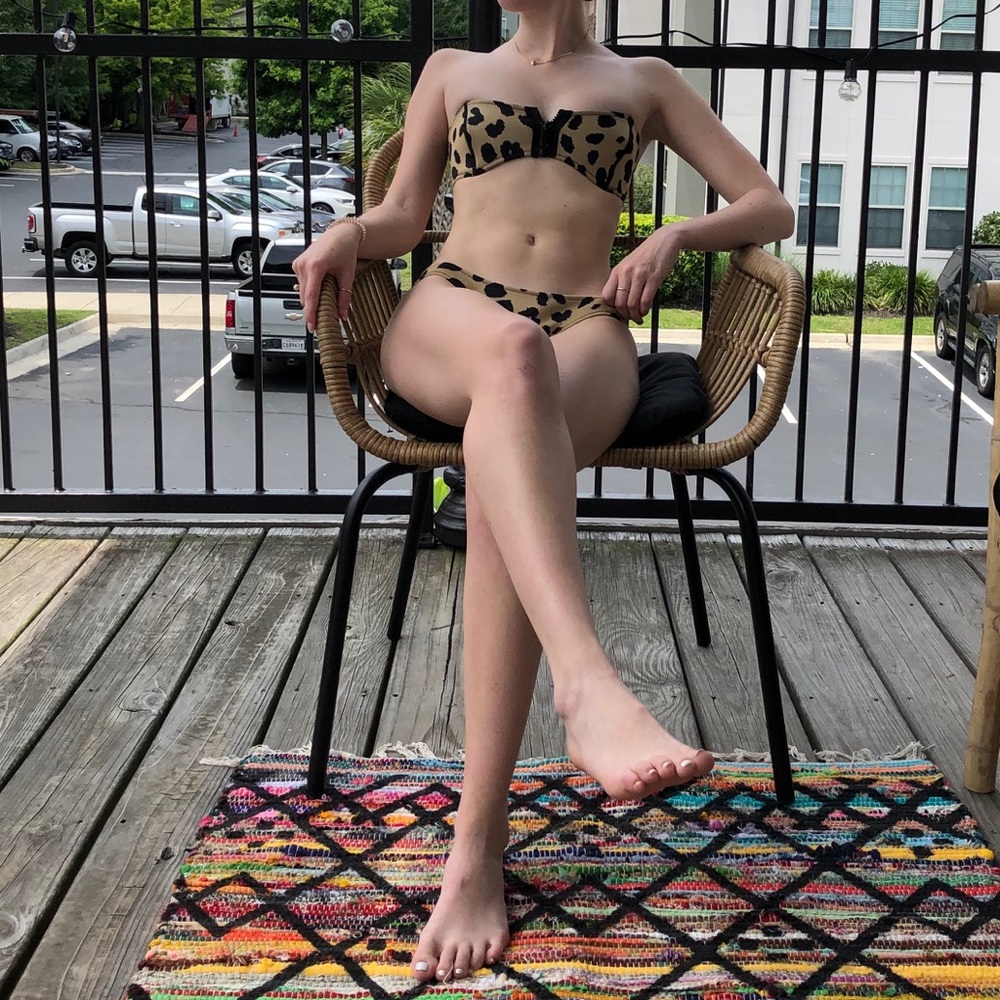 Leopard Triangl Bikini